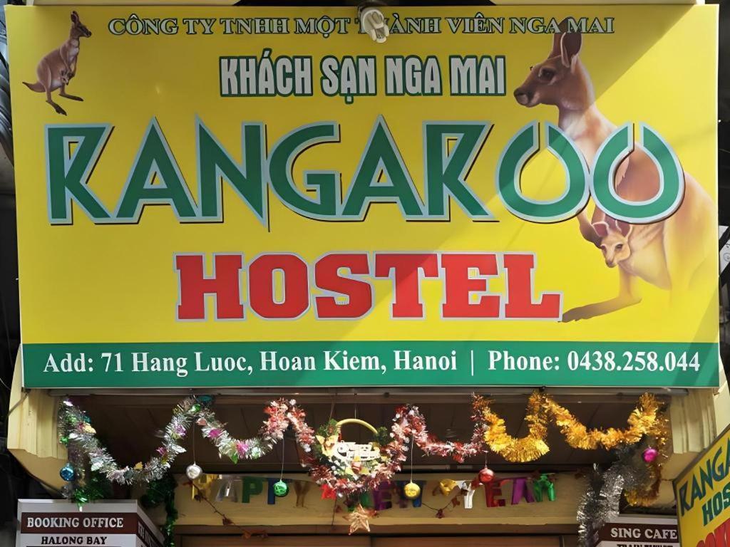 Kangaroo Hostel Hanoi Zewnętrze zdjęcie